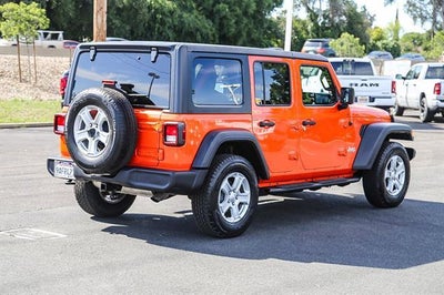 2018 Jeep Wrangler Unlimited Sport S 4x4