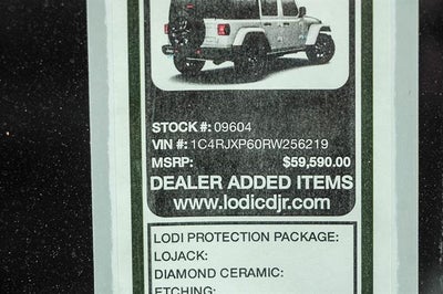 2024 Jeep Wrangler 4xe WRANGLER 4-DOOR SAHARA 4xe