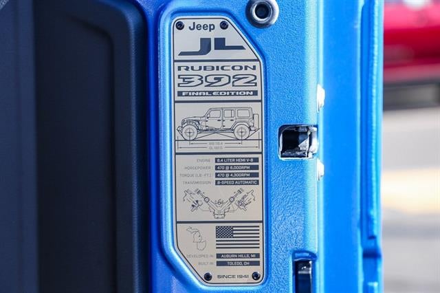 2024 Jeep Wrangler WRANGLER 4-DOOR RUBICON 392 FINAL EDITION