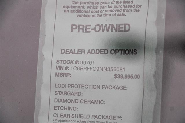 2022 RAM 1500 Big Horn Crew Cab 4x4 5'7' Box