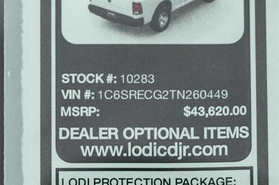 2026 RAM Ram 1500 RAM 1500 TRADESMAN QUAD CAB 4X2 6'4' BOX