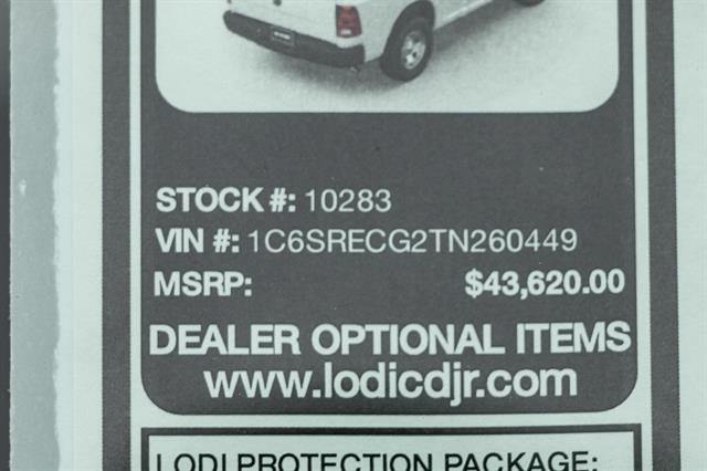 2026 RAM Ram 1500 RAM 1500 TRADESMAN QUAD CAB 4X2 6'4' BOX