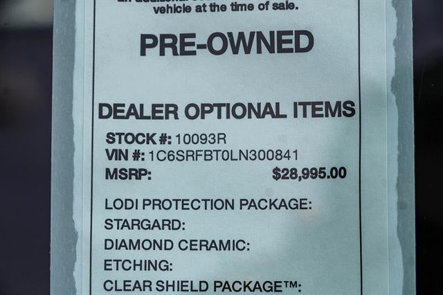 2020 RAM 1500 Big Horn Quad Cab 4x4 6'4' Box