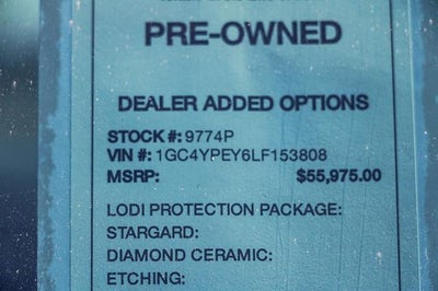 2020 Chevrolet Silverado 2500HD 4WD Crew Cab Standard Bed LTZ