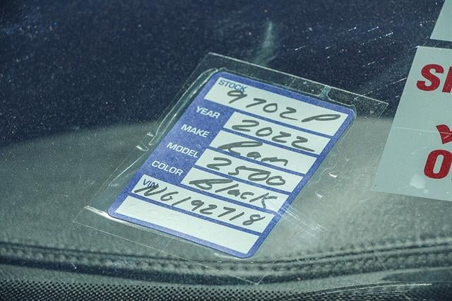 2022 RAM 2500 Laramie Crew Cab 4x2 6'4' Box