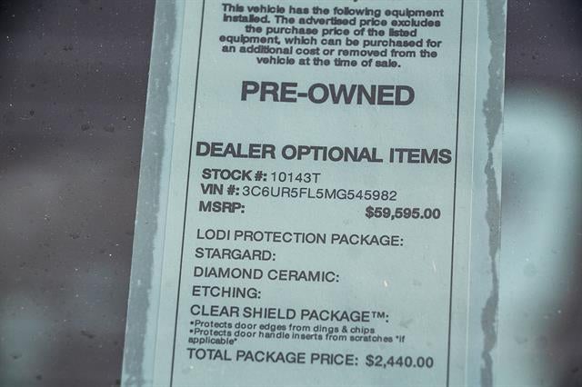 2021 RAM 2500 Laramie Crew Cab 4x4 6'4' Box