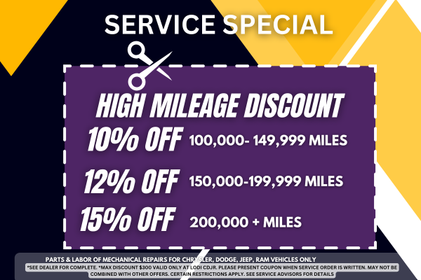 High Mileage Discount