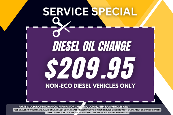 Diesel Oil Change Special